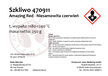 Szkliwo proszkowe 470911 Amazing Red - Niesamowita czerwień (2)