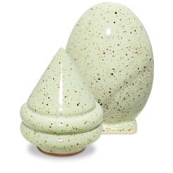 Zestaw 4x250 g szkliwo proszkowe TC 7988 Jasnozielone kropki
