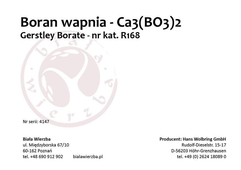 Boran wapnia - Ca3(BO3)2 - Gerstley Borate (2)