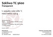 Szkliwo proszkowe TC 9600 Transparent (2)