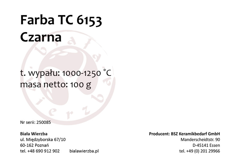 Farba TC 6153 Czarna (2)