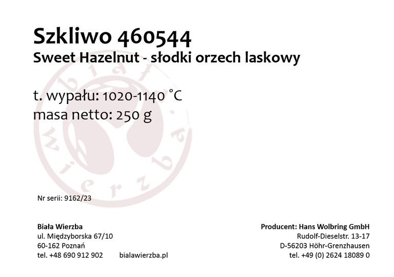 Szkliwo proszkowe 460544 Słodki orzech laskowy z serii Frozen Fruits (2)