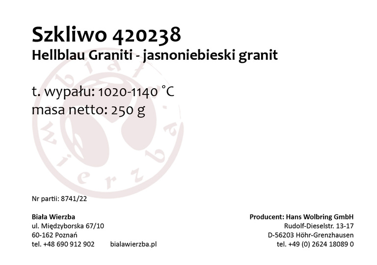 Szkliwo proszkowe 420238 Jasnoniebieski granit (4)