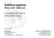 Szkliwo proszkowe 490010 Białe matowe (2)