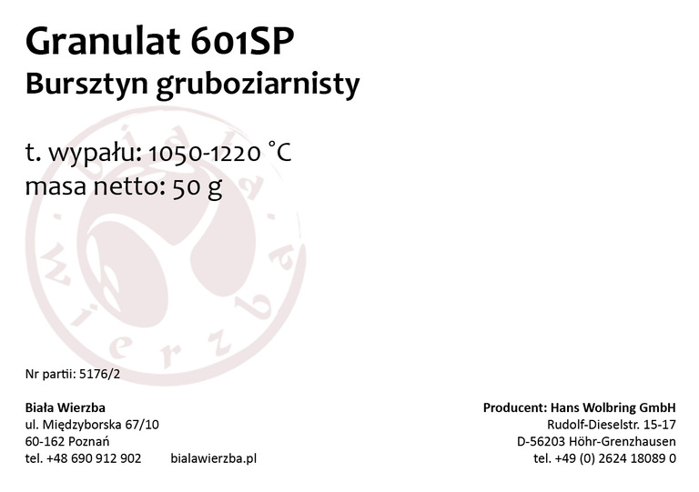 Granulat 601SP Bursztyn gruboziarnisty (flota, float) (2)