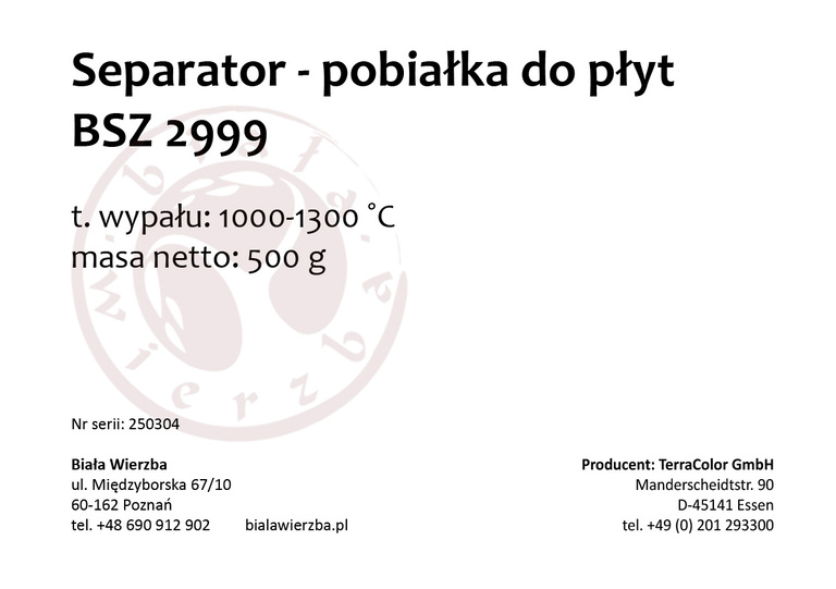 Separator - pobiałka do płyt BSZ 2999  (2)