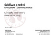 Szkliwo proszkowe 470816 Czerwony krokus (2)