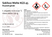 Szkliwo proszkowe Welte KGS 45 Kryształ górski (2)