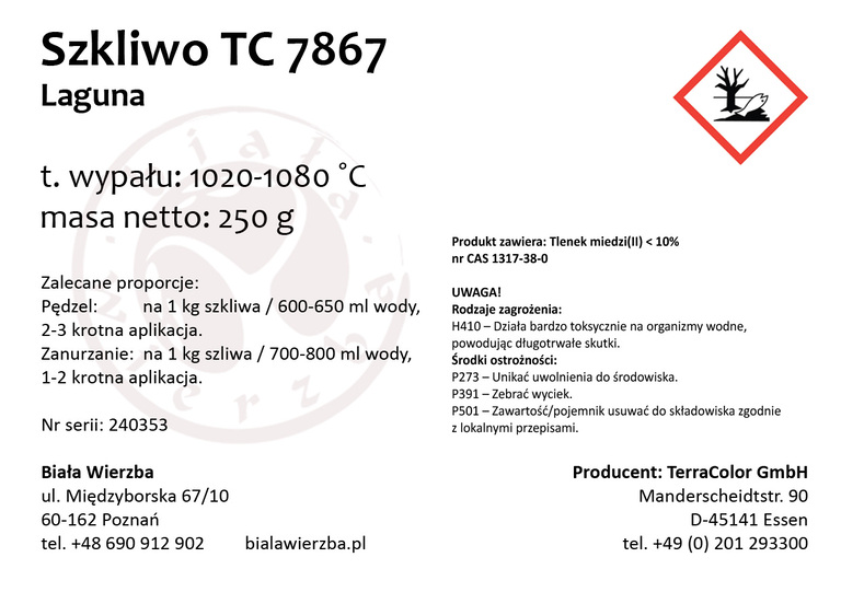 Zestaw 4x250 g szkliwo proszkowe TC 7867 Laguna (2)